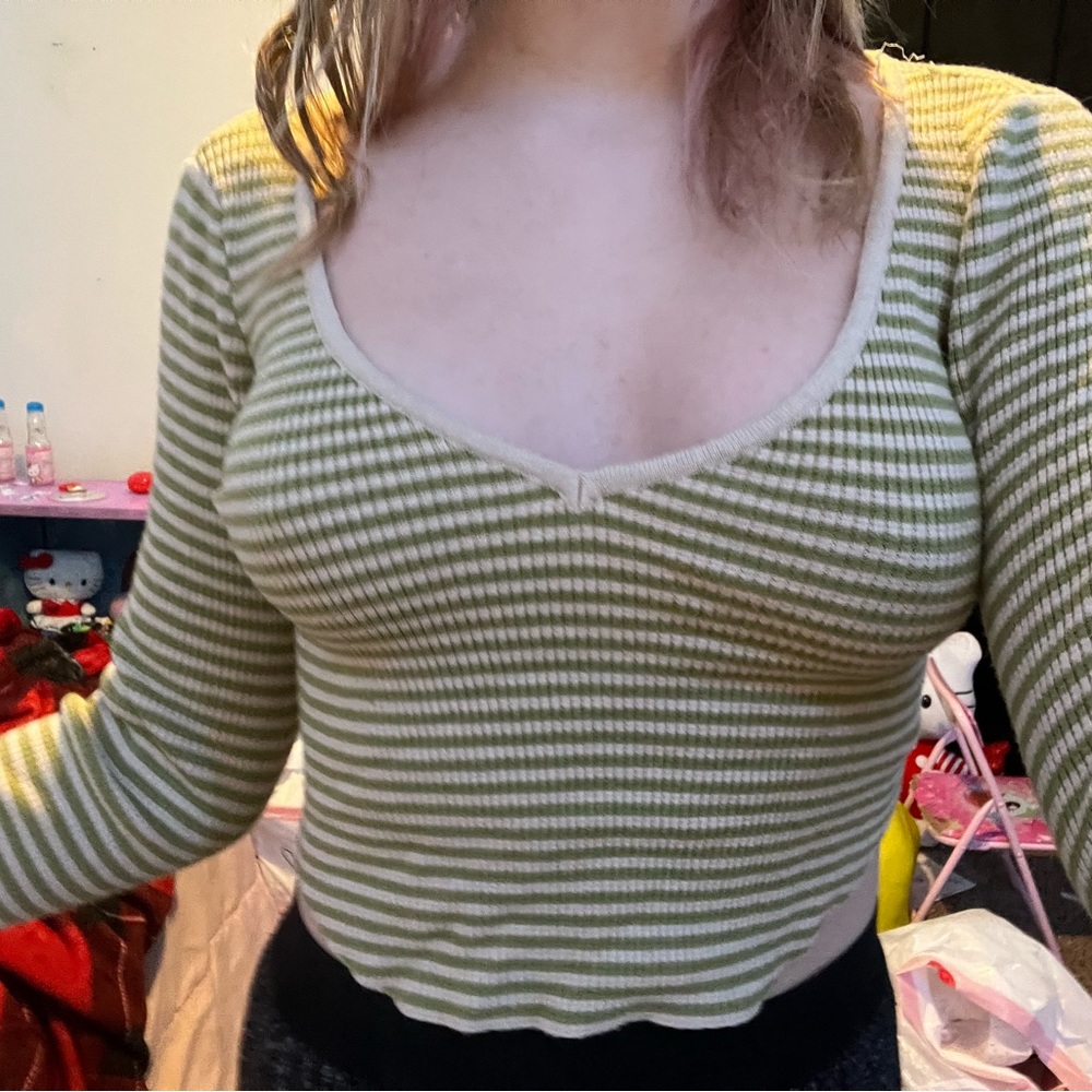 LA Hearts crop top